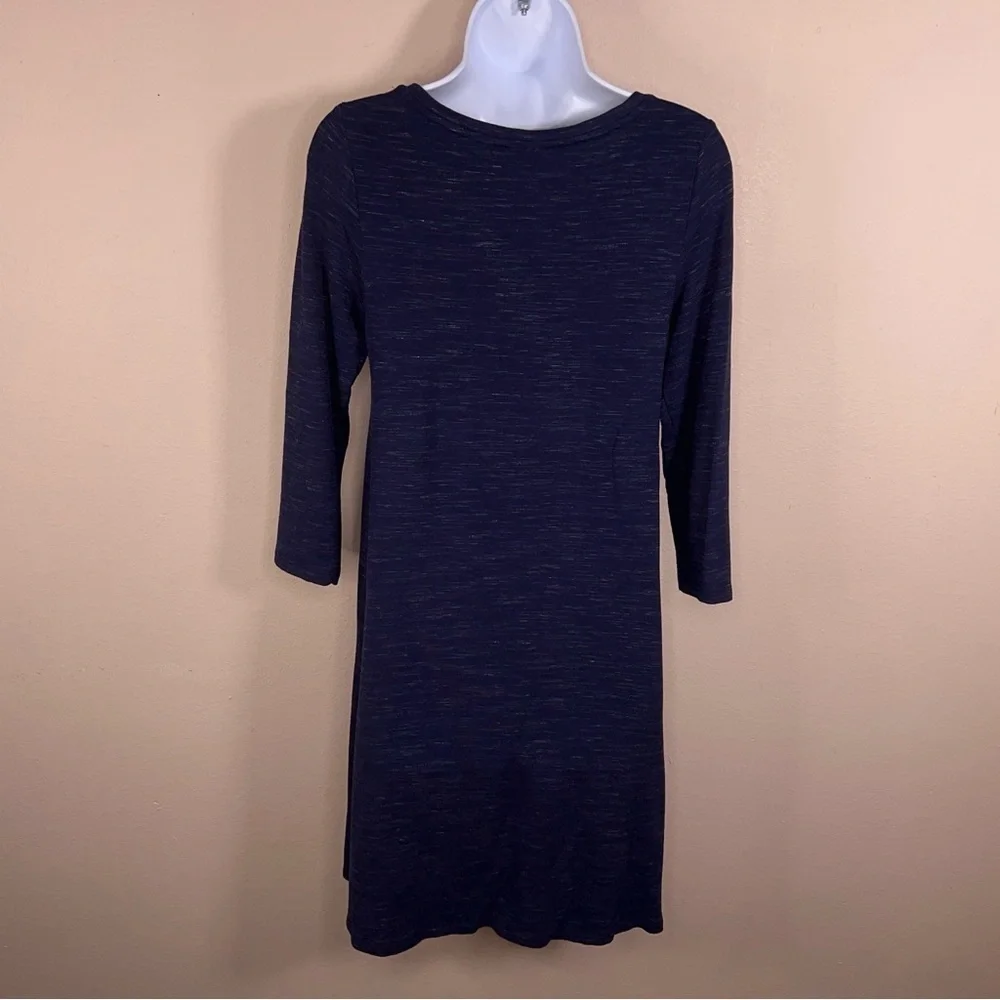 SMALL BLUE HILARY RADLEY SHIFT DRESS CASUAL STRETCH